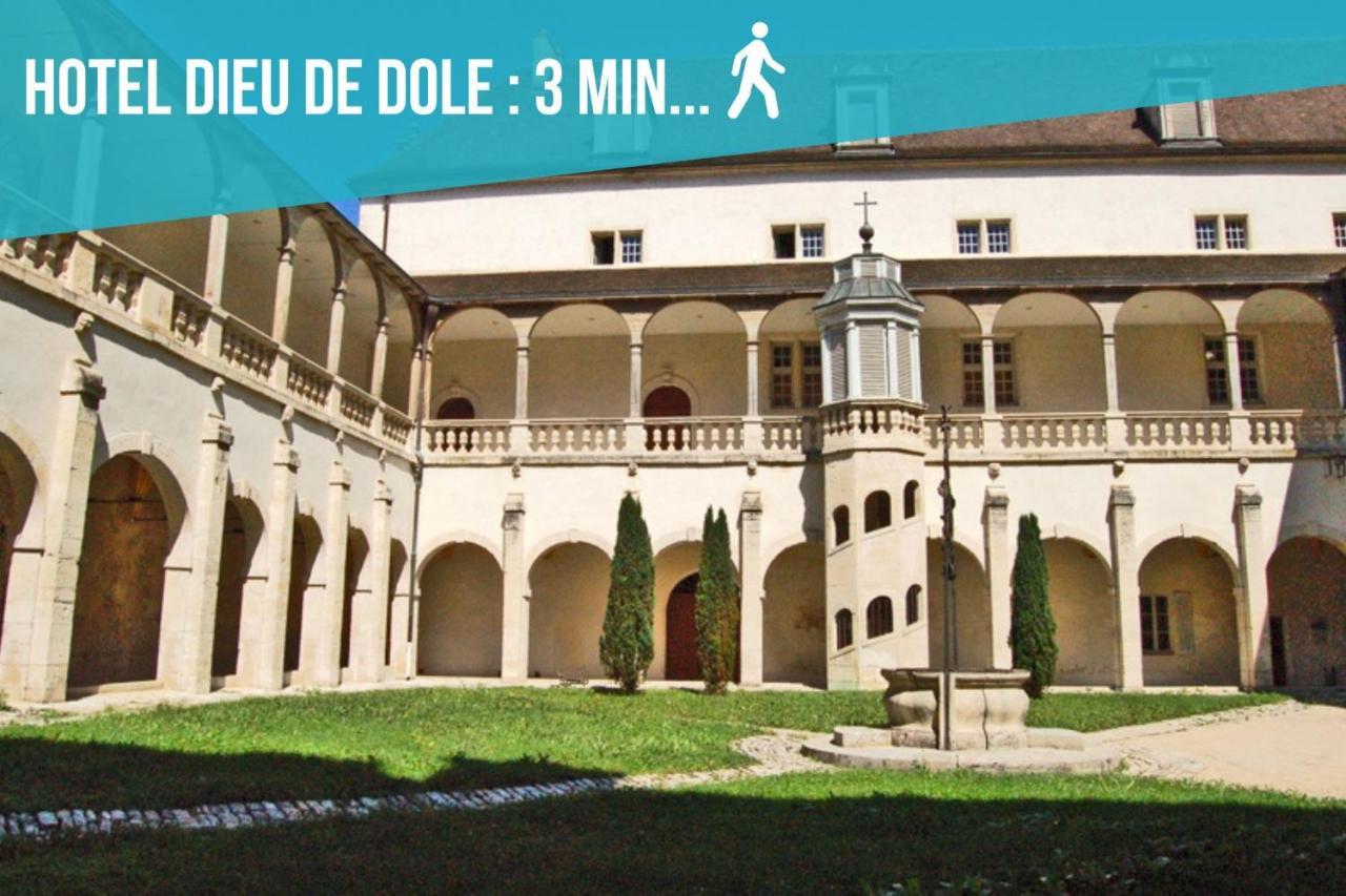 Duplex Cosy Superdole - Classe 3 Etoiles Dole Exterior foto